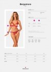 Obsessive Bergamore komplet underboob 2-częściowy  XS/S