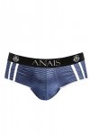 Męskie seksowne jockstrapy bokserki granatowe Naval jock bikini S