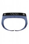 Męskie seksowne jockstrapy bokserki granatowe Naval jock bikini L