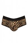 Męskie seksowne jockstrapy bokserki w panterkę Mercury jock bikini XXXL