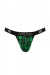 Sexy majtki męskie jockstrapy zielona krata Magic jock strap L