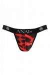 Męskie jockstrapy majtki czerwona panterka Savage jock strap XXL