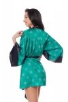 Damski szlafrok Aster Robe zielony L/XL