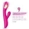 Wibrator sex stymulator króliczek z funkcją grzania