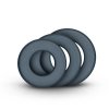 3x pierścień na penisa zestaw Boners Large Cock Ring Set