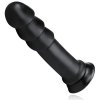 Mega dildo z grzbietami przyjemność XXL na przyssawce