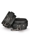 Kajdanki Black Leather Handcuffs