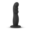 Strapon Pas strap-on sztuczny penis czarne dildo dla par 13 cm