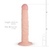 Realistyczne duże dildo xl na przyssawc bez jajek  25 cm