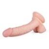 Realistyczne dildo z jądrami penis na przyssawce 22 cm