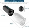 Head rotating stimulating masturbator