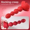 Rotacyjne kule analne sonda z pilotem Rose rotating anal beads
