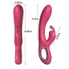 Klasyczny wibrator damski Rabbit vibrator PINK
