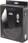 Anal plug diamond galaxy black