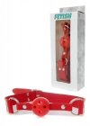 Knebel kulka do ust z dziurkami Ball Gag