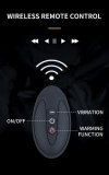 Wibrator silicone massager 7 function and heating function, black