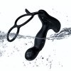 Wibrator silicone massager 7 function and heating function, black