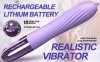 Wibrator silicone vibrator usb, 10 vibration modes, heating