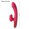 Wibrator silicone vibrator usb, 10 vibration modes, heating