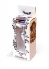 Korek analny z kryształem Jewellery Silver PLUG- Dark Blue