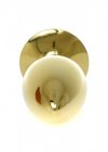 Korek analny z różą Jewellery Gold PLUG ROSE- Light Blue