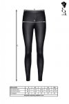 Bielizna - Brgiulia001 legginsy czarne rozmiar S
