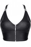 Bielizna - Brzitai001 top czarny rozmiar XL