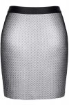 Bielizna spódniczka krótka XL  - Silver Touch