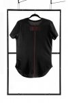 T-shirt men black S fashion