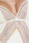 Bielizna Connie chemise cream XXL/XXXL - Casmir