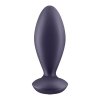 Czarny wibrujący korek analny Satisfyer Power Plug - z aplikacją