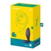Czarny wibrujący korek analny Satisfyer Power Plug - z aplikacją