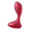 Wibrujący korek analny Satisfyer Backdoor Lover czerwony