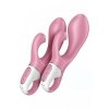 Masażer Satisfyer Air Pump Bunny 2 light red