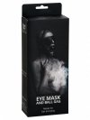 Maska na twarz i knebel do ust eye mask with ball gag