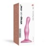 Dildo korek analny na przyssawce różowy 12,5 cm