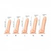 Penis dildo na przyssawce ruchoma skóra 15 cm