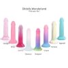 Kolorowy śliczny dildo penis UTOPIA