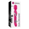 Podwójny 2w1 masażer wand + wibrator Dorcel  Dual Orgasms