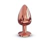 Elegancki korek anany wtyczka z diamentem L