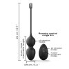Wibrujące kulki Dorcel Love Balls black