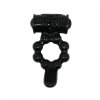 Wibrujący pierścień erekcyjny stymulator łechtaczki Pretty Love - Sweet Ring Black