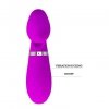 Zakrzywiony wibrator z funkcją ssania Pretty Love Magic Finger