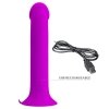 Wibrujące dildo na przyssawce Pretty Love - Murray 