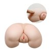 Realistyczny masturbator z grzaniem Baile - Vagina And Ass