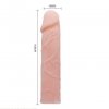 Realistyczne dildo z kręgosłupem Baile 16 cm