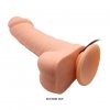 Wibrujące dildo z rotacją na przyssawce Baile 18 cm