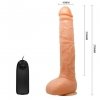 Realistyczne dildo wibrujące na przyssawce jak prawdziwy penis