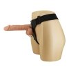 Wibrujący strapon uprząż z dildo RealDeal 24cm