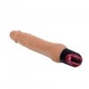 Żylaste wibrujące dildo różowe Baile 24 cm